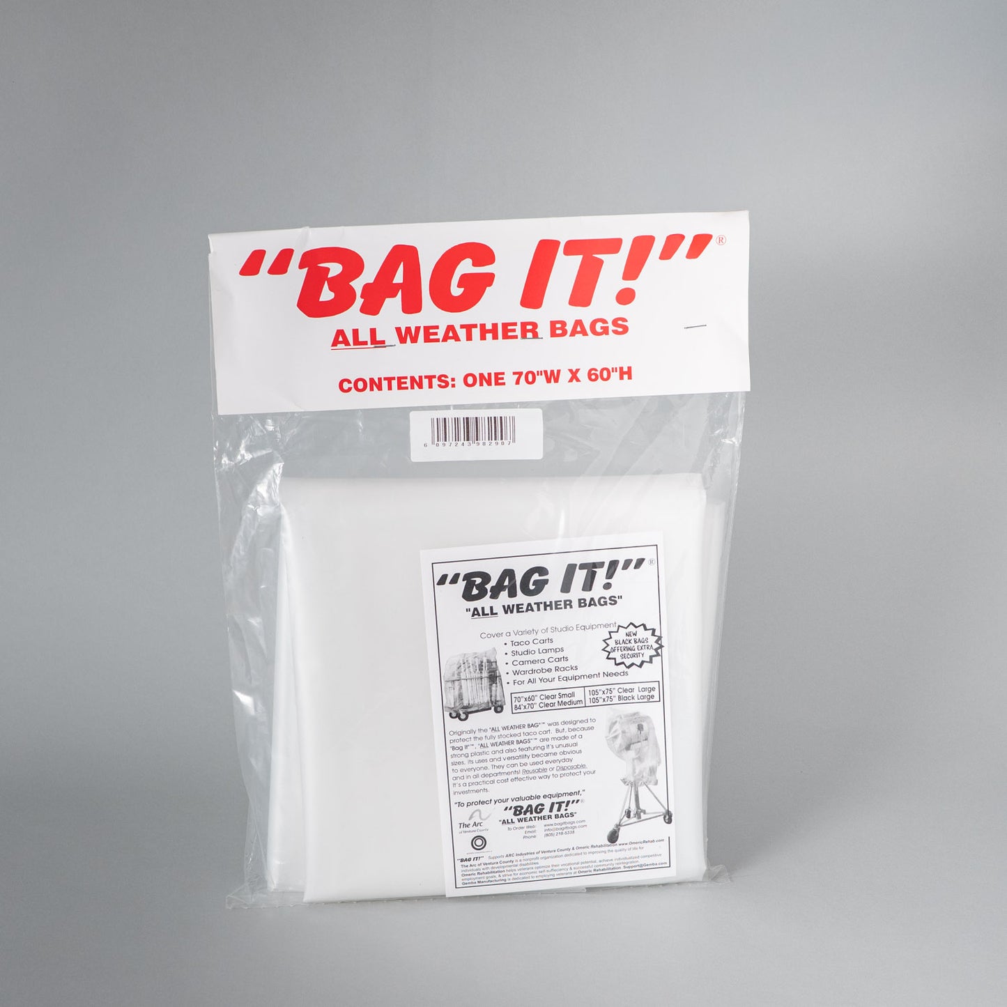 Bag It! All-Weather Bag (Polybag) - 3 Größen - setbedarf