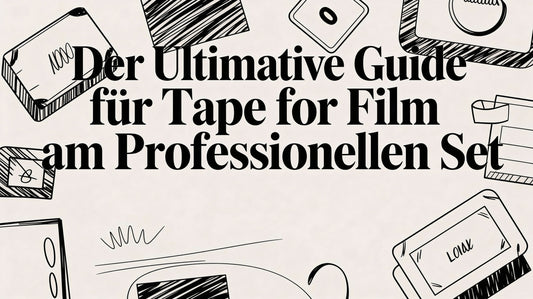 Der ultimative Guide für Tape for Film am professionellen Set