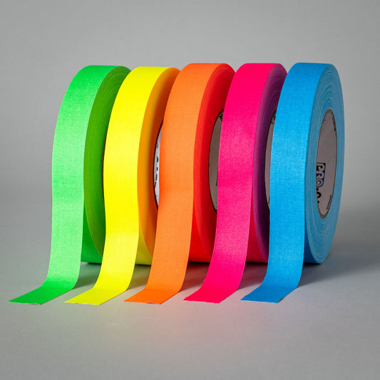 Pro Gaff Tape - Neon Farben 24mm x 45m (Lasso Tape) - setbedarf