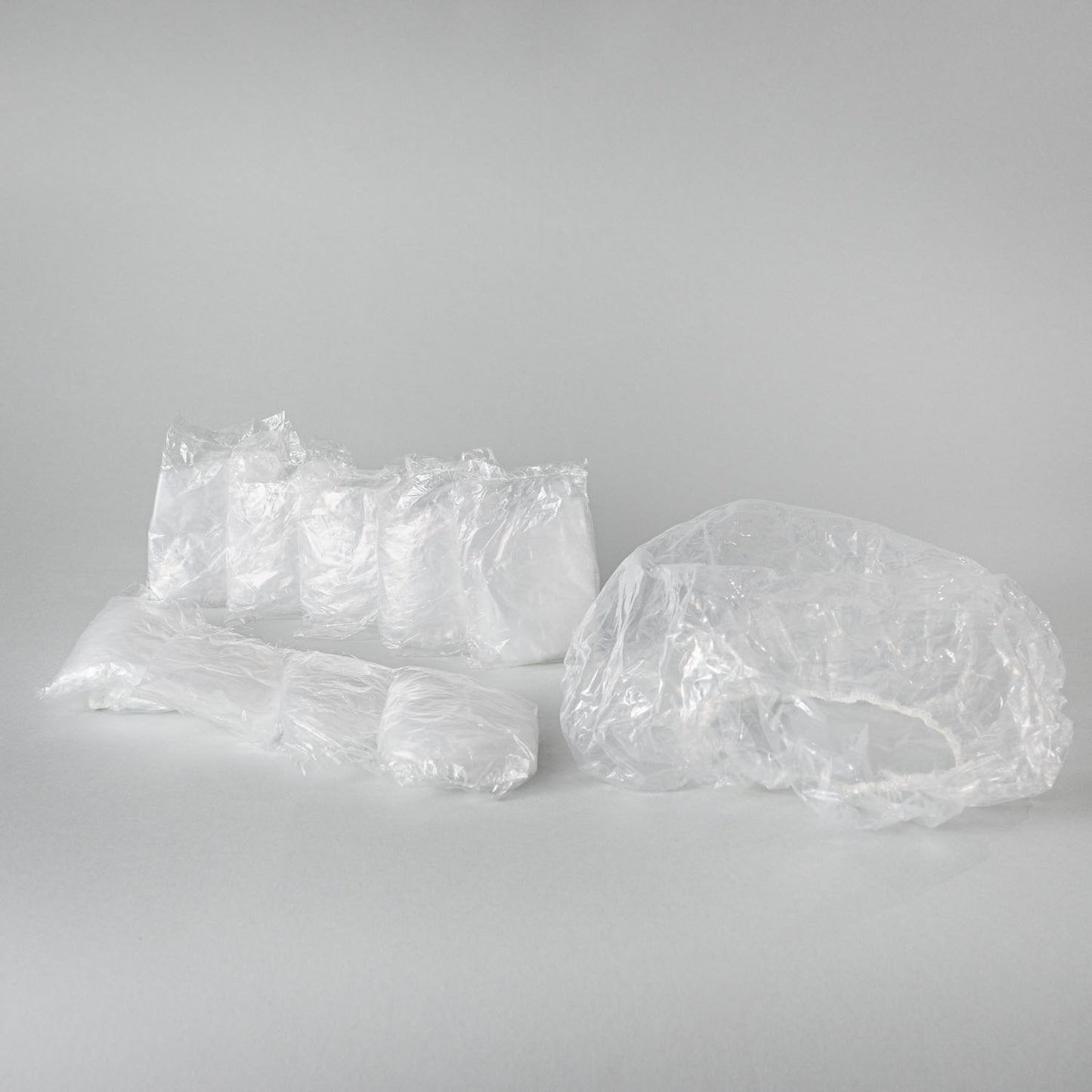 Duschhauben - 10er pack aus Polyethylen - setbedarf