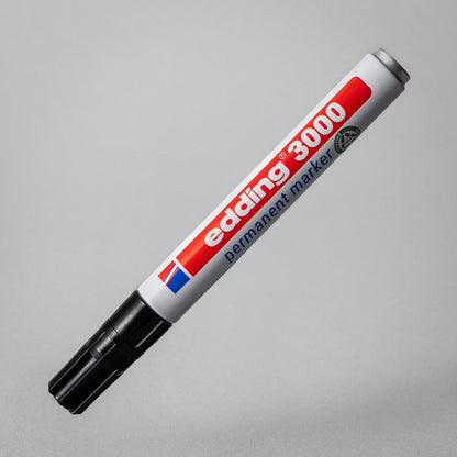 Edding 3000 Permanentmarker - Schwarz - setbedarf