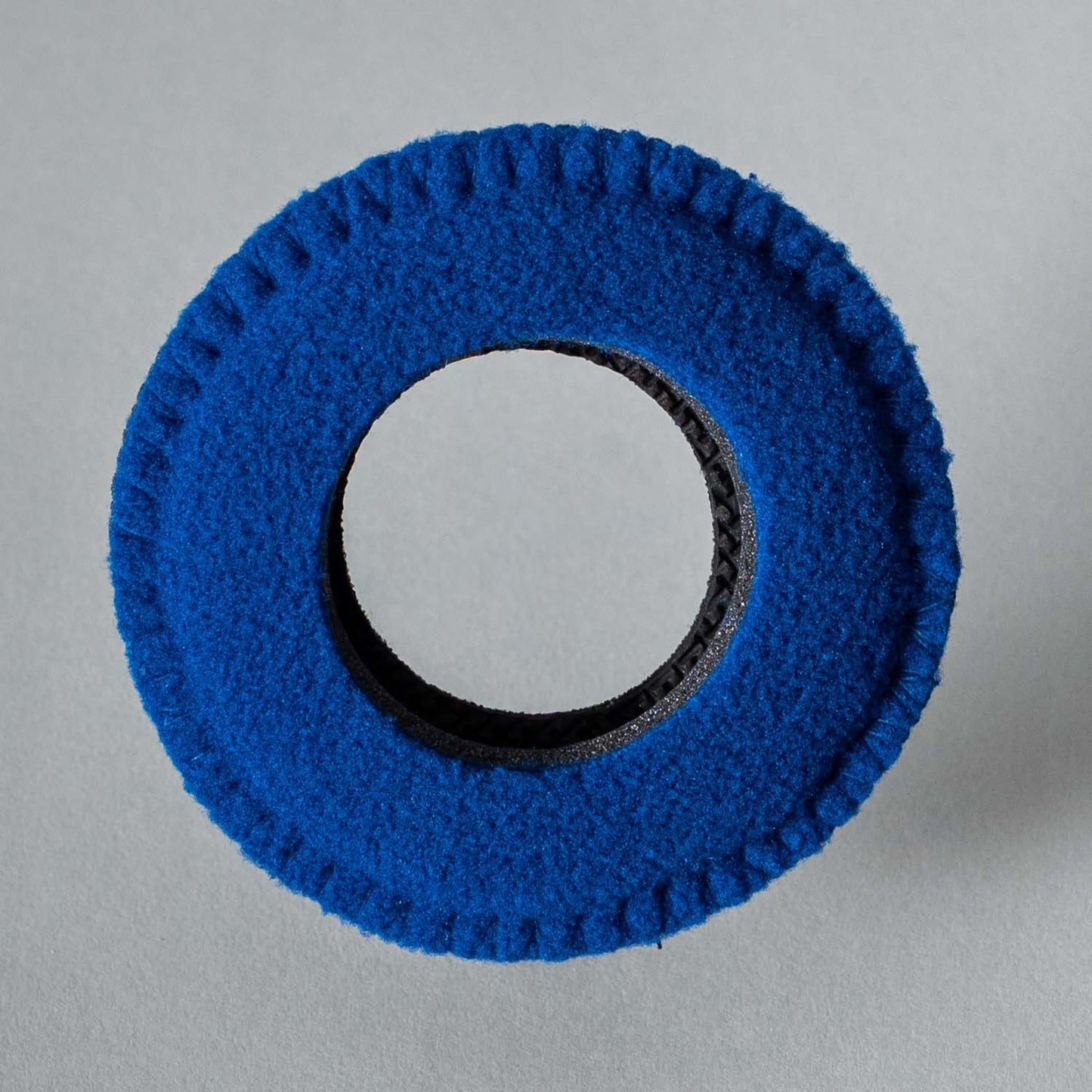 Bluestar Augenleder runder großer Augenwäschesitz aus Fleece, bequemes Augenpflegekissen von setbedarf