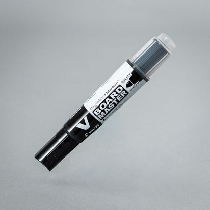 Klappenstift Pilot V-Board Master, Schreibgerät mit Clip und Kappe, für Whiteboard und Notizen, SetBedarf.