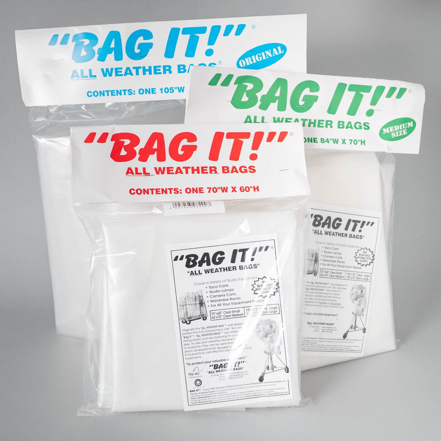 Bag It! All-Weather Bag (Polybag) - 3 Größen - setbedarf
