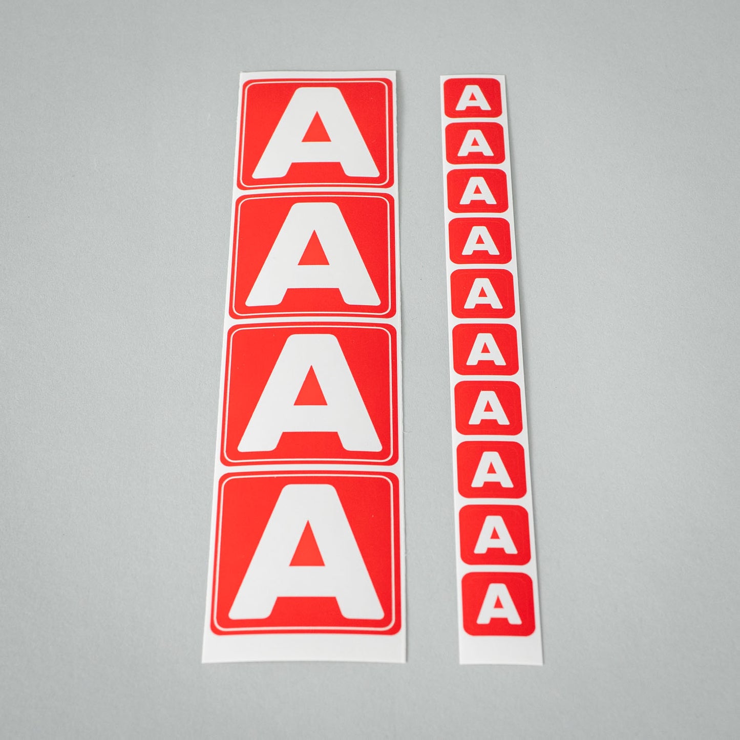 Kameratag-Stickerset A Cam & B Cam - setbedarf