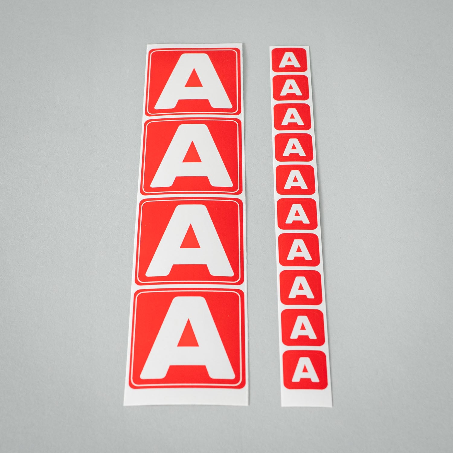 Kameratag-Stickerset A Cam & B Cam - setbedarf