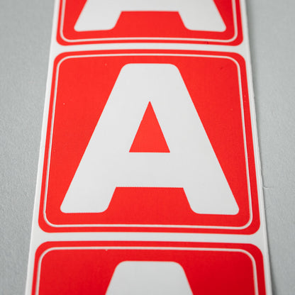 Kameratag-Stickerset A Cam & B Cam - setbedarf