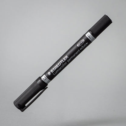 Duo Permanentmarker - Staedtler Lumocolor duo 348 - setbedarf