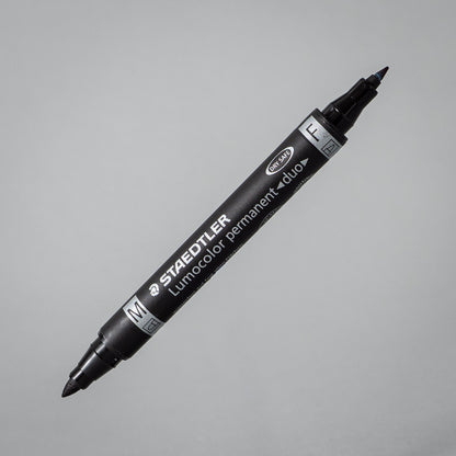 Duo Permanentmarker - Staedtler Lumocolor duo 348 - setbedarf